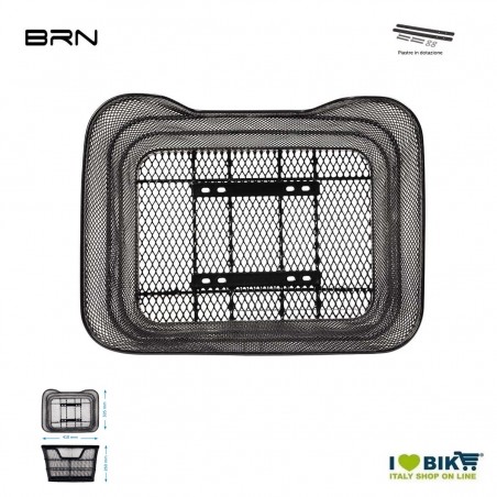 Front/Rear Basket BRN interlaced Reinforced Steel BONIN - 3