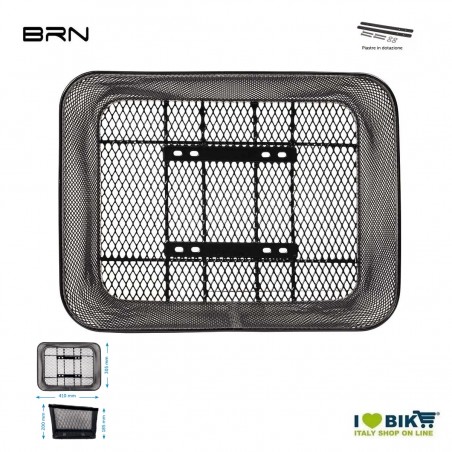 Front/Rear Basket BRN interlaced Reinforced Steel BONIN - 3