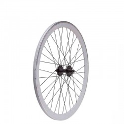 Fixed rear wheel white (circle 43 mm)  - 1