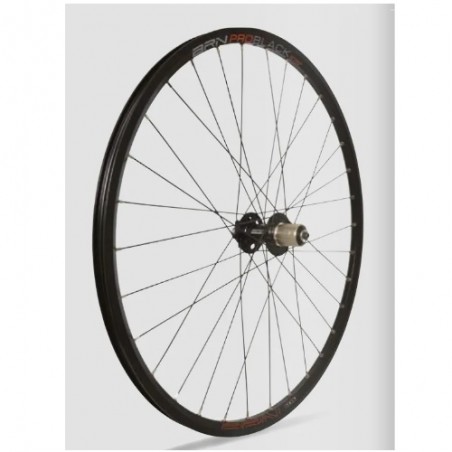 Ruota 26 Mtb  Problack posteriore Nera a filetto 7/8 v 36 fori a Disco  - 1