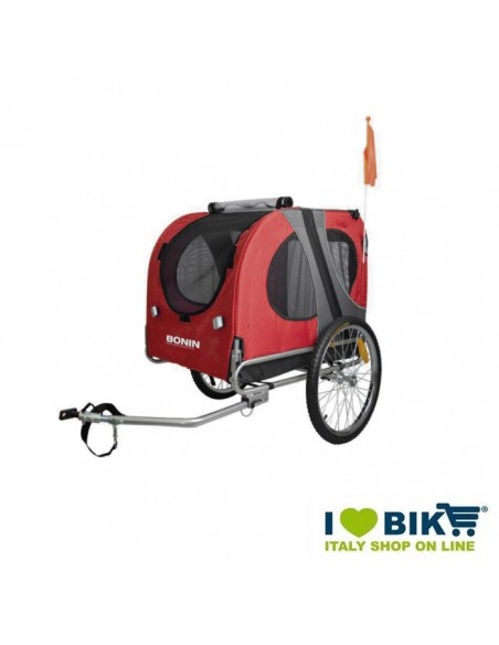 Pet trolley max 40 kg red/grey NFUN - 1