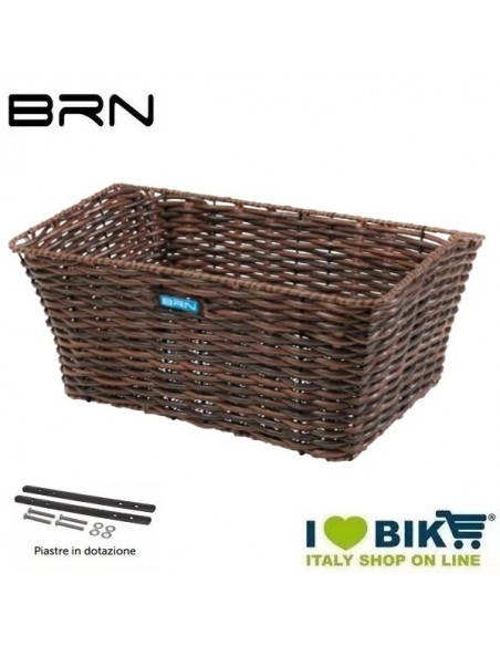 BRN rear eco-wicker basket BRN - 1