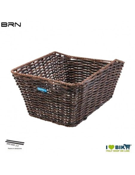 BRN rear eco-wicker basket BRN - 1