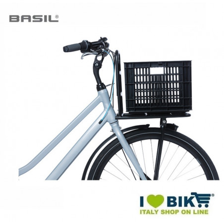 Basil Crate White Front/Rear 29 Ltr Basket Tg M BIKE PARTS - 1