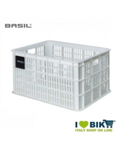 Cesto Basil Crate Bianco Anteriore/Posteriore 29 Ltr Tg M BIKE PARTS - 3