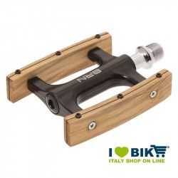 Agile pedals black in olive wood  - 1