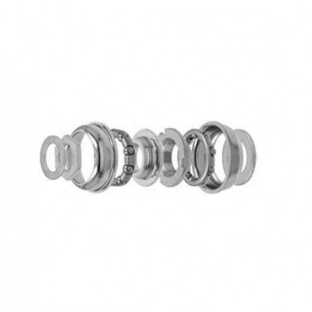 Serie calotte movimento centrale Bmx con gabbie 68 mm  - 1