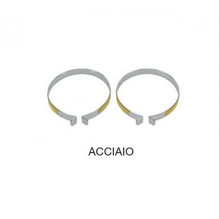 Couple salvapantaloni spring steel with reflective  - 1
