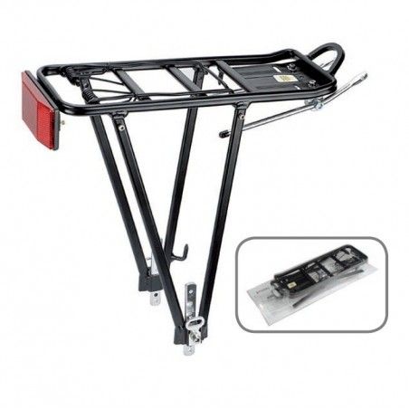 Rear rack Universal Black Aluminium  - 1