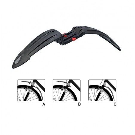 Front Fender for bike amortized over the 24/26 Cross Country Ages POLISPORT - 1