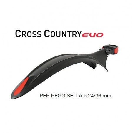 Parafango posteriore per bici ammortizzate del 24/26 Cross Country Evo POLISPORT - 1