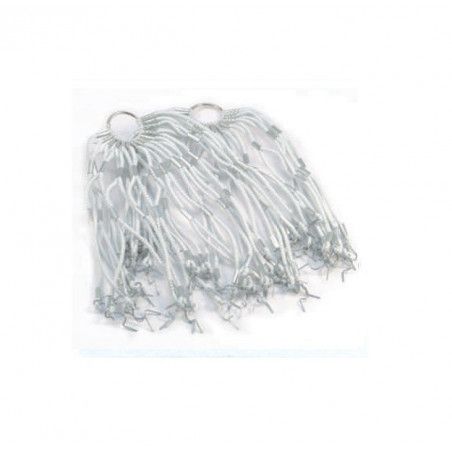 Network in elastic white  - 1