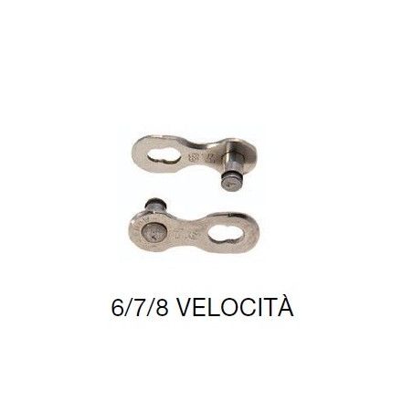 chain joint Sunrace 6/7/8 speed BRN - 1