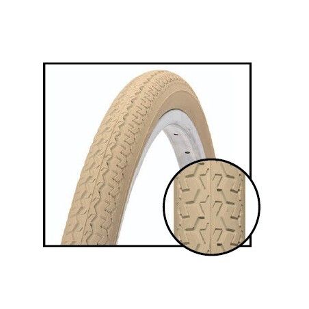 Vintage 26 x 1.3 / 8 cream Hedges traditional RMS - 1