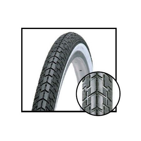 Tires 24 x 1.3 / 8 White/Black Traditional RMS - 1