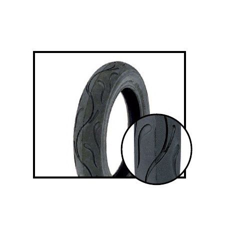 Tires 12 x 1/2 x 2 1/4 (57-203) Black BRN - 1