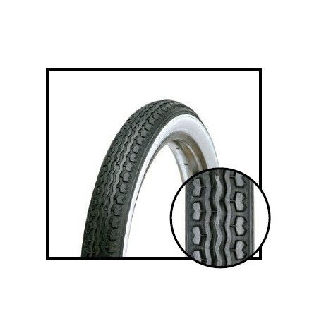 Copertone 16 x 1.75 Bianco/Nero bimbo  - 1