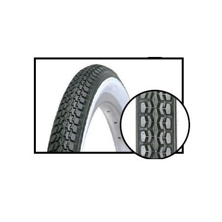 Tires 26 x 1.75 (47-559) Black/White BRN - 1