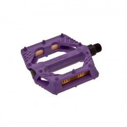 Couple of pedals Fixed / Bmx plastic pin with large 9/16? purple  - 1
