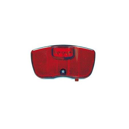 Fanale a batterie al portapacco CITY-TREK 3 Led  - 1