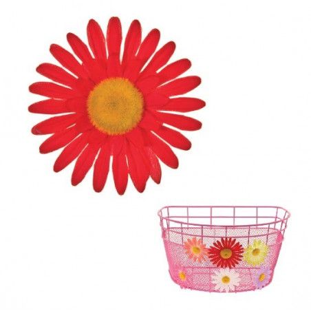 Large Red Daisy Flower BRN - 1
