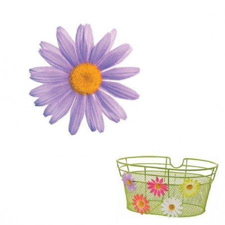 Small Violet Daisy Flower BRN - 1