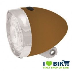 Vintage LED Headlight brown  - 1