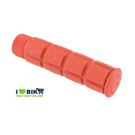 Coppia manopole Fixed 120mm rosso RMS - 1