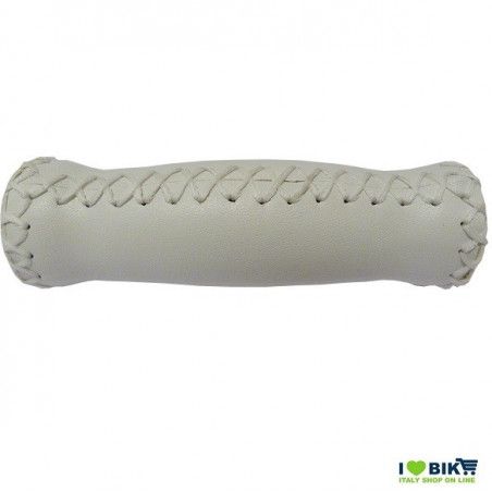 Couple knobs vintage leather white Velo - 1