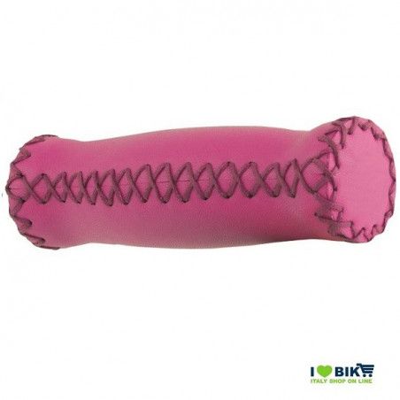 Couple knobs vintage leather pink Velo - 1