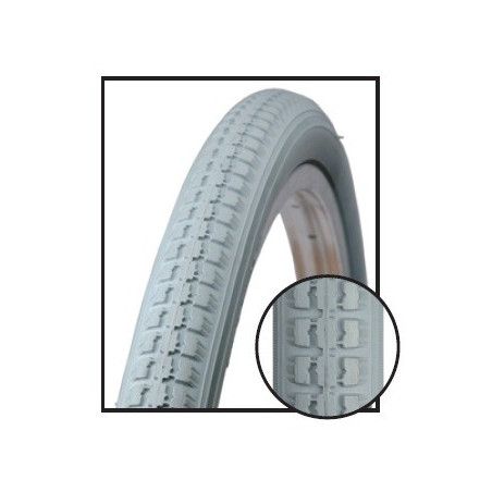 Tire wheelchairs for the disabled 24x1.3/8 gray BRN - 1