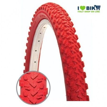 Copertura MTB 26 x 1.95 Rosso RMS - 1