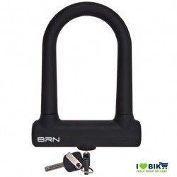 Padlock Bike Lock Fixed silicone black  - 1