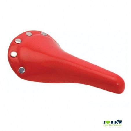 Fixed saddle Glossy red BRN - 1