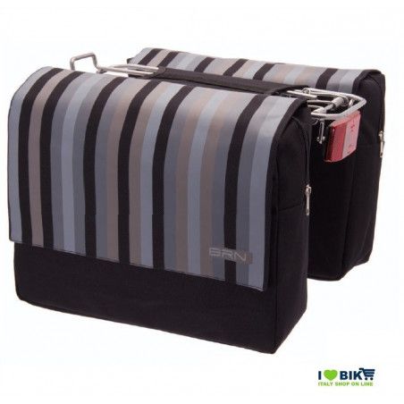 Rear bags with Grey stripes [CLONE BRN - 1
