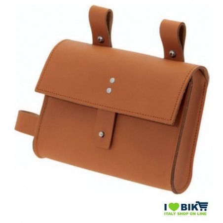 Borsa Fixed al telaio miele BRN - 1