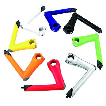 Piantone corsa/fixed BIANCO 100 MM  - 3