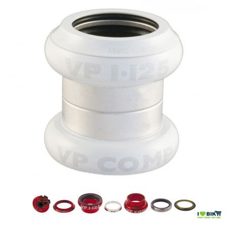 Serie sterzo a-head set 1” - 1/8” Bianco VP COMPONENTS - 1