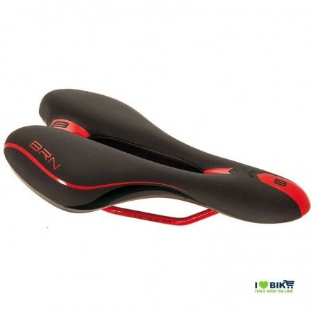 Sella Dynamic Sport nera e rosso  - 1