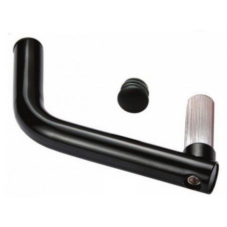 Pair appendices aluminum with espander black  - 1