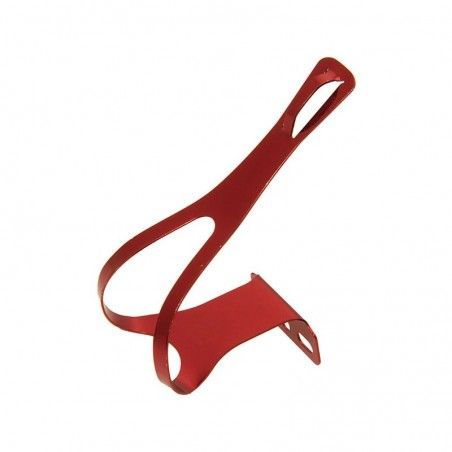 Red anodized aluminum footrests  - 1