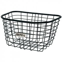 Front basket black iron Iceland BRN - 1