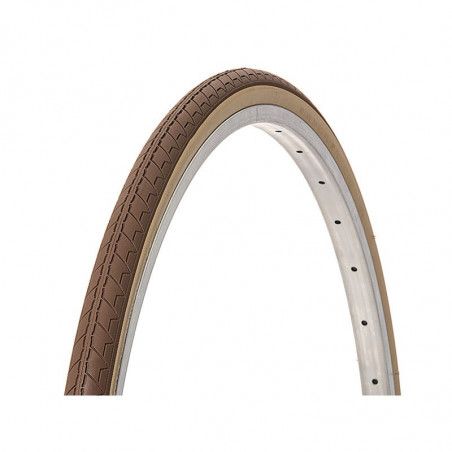 Copertura 700 x 28 crema/marrone BRN - 1