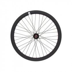 Fixed rear wheel black (circle 43 mm)  - 1