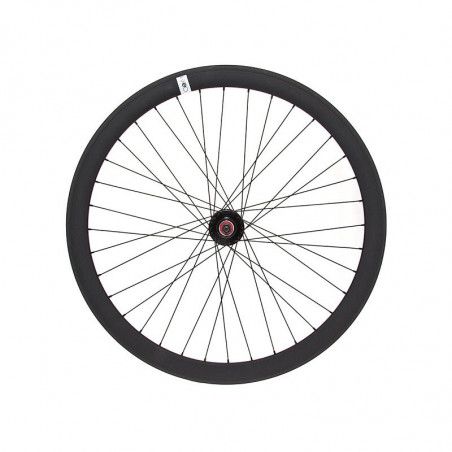 Fixed rear wheel black (circle 43 mm)  - 1