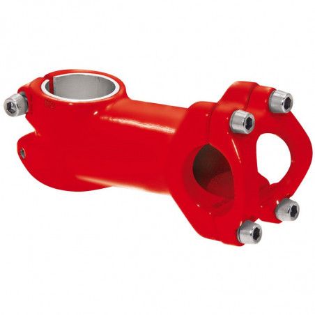 Attacco in alluminio Corsa/Mtb/Fixed rosso BRN - 1