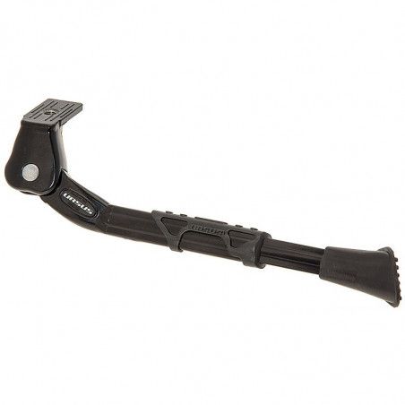 Side stand adjustable aluminum Ursus King direct attack black BIKE PARTS - 1