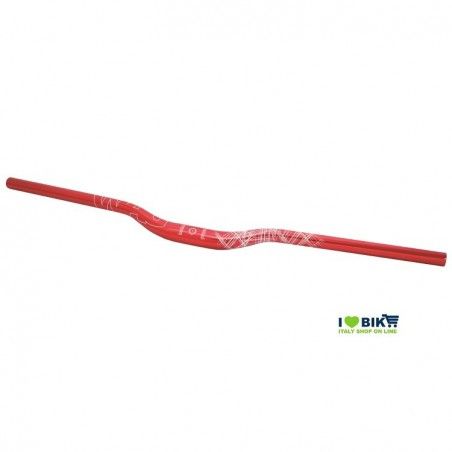 Manubrio in alluminio Wag Over size 31, 8mm anodizzato rosso WAG - 1