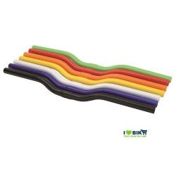 Manubrio arancio in alluminio Custom style TRANZ X  - 1