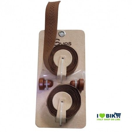 Nastro manubrio in cuoio GYES miele GYES - 1